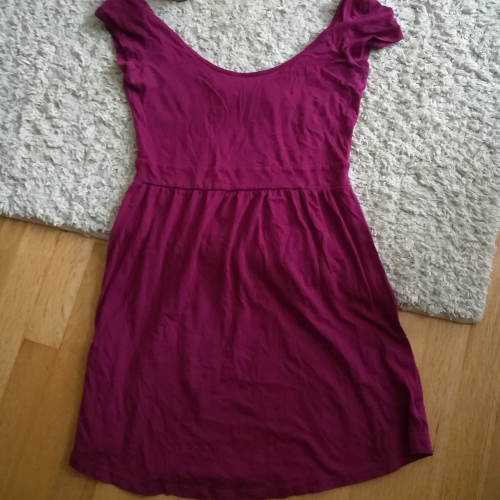 I Love H81 Maroon T-Shirt Dress